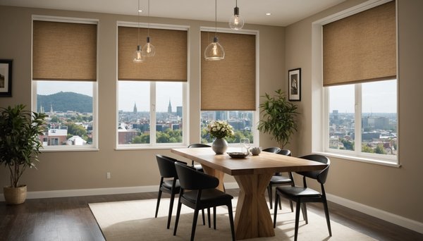 Des stores enroulables sur mesure pour un intérieur moderne